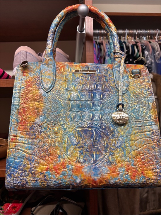 Brahmin Handbags - Rare Brahmin Caroline Reef Melbourne Satchel NWOT